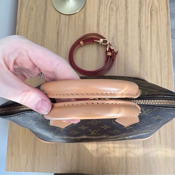 ✅AUTHENTIC✅LOUIS VUITTON ALMA PM+LOCK+ DUST BAG - Picture 11 of 17